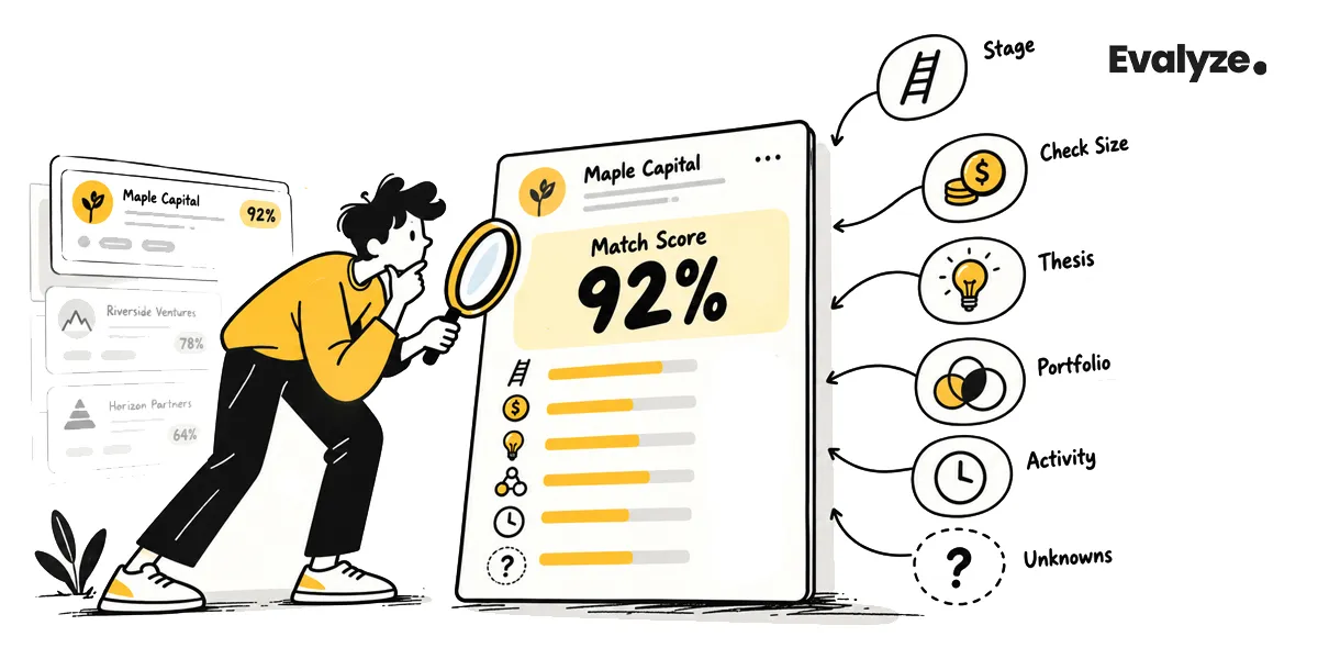AI Investor Matching: What a Match Score Should Explain