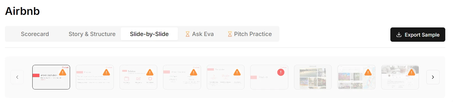 Airbnb Pitch Deck