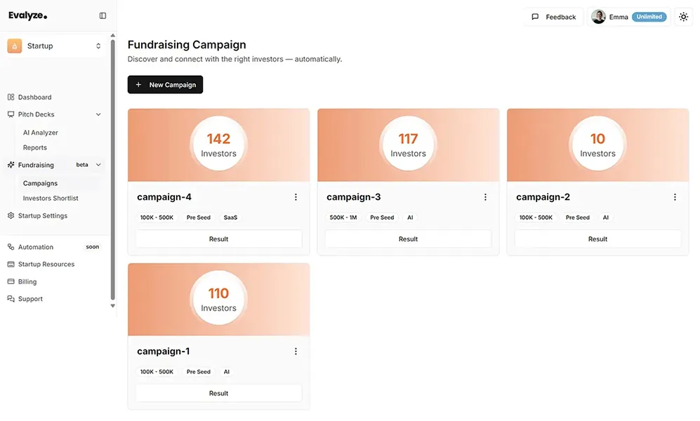 Create your fundraising campaign