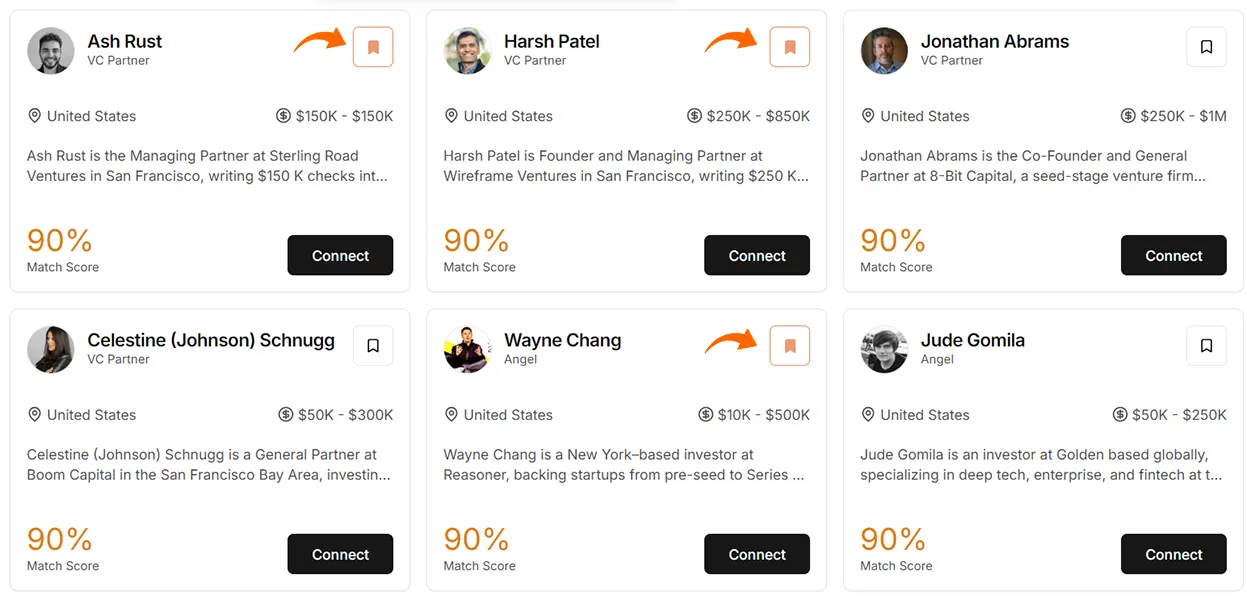 Build Your Investor Shortlist